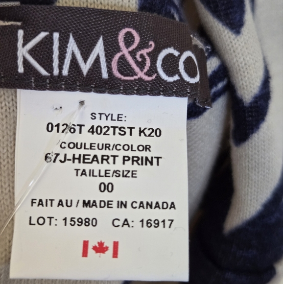 💕 Kim & Co heart soft infinity scarf - Picture 4 of 4